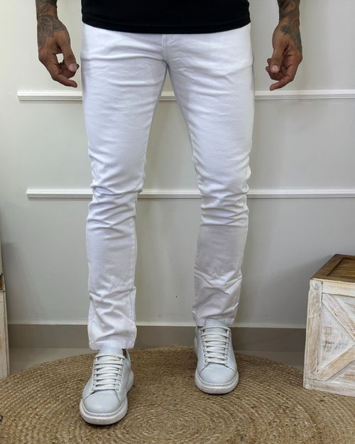 Calça Masculina Slim Sarja Guitta Rio - 500 34741