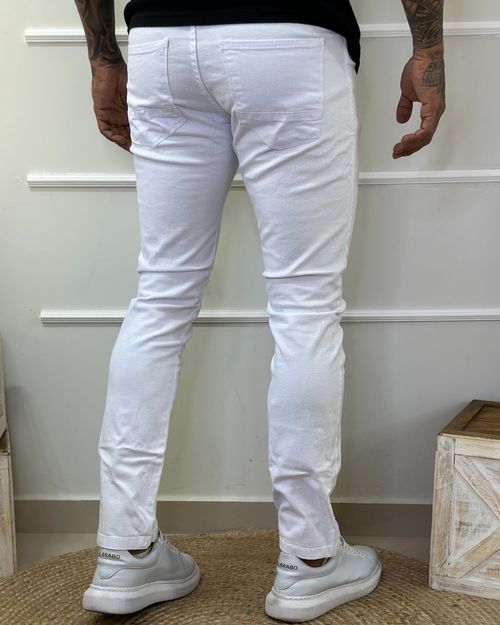 Calça Masculina Slim Sarja Guitta Rio - 500 34741