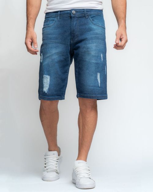 BERMUDA JEANS MASCULINA SLIM DT11 600 80111DT