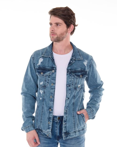 Jaqueta Jeans  Masculina Guitta Rio - 800 800371