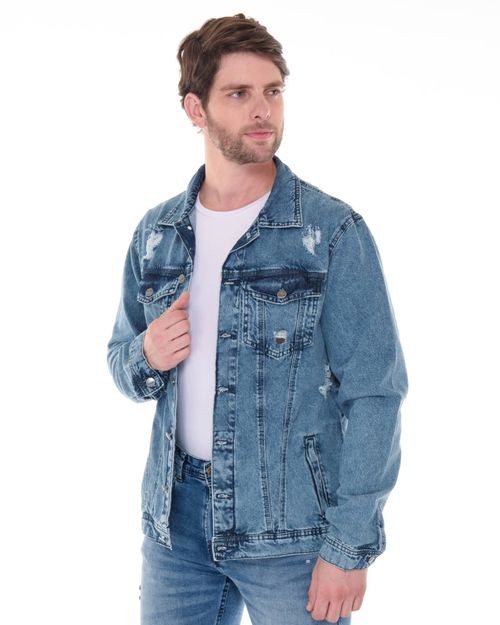 Jaqueta Jeans  Masculina Guitta Rio - 800 800371