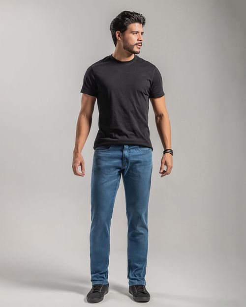Calça Jeans Masculina Reta