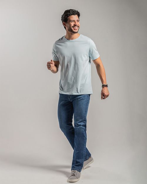 Calça Jeans Masculina Reta