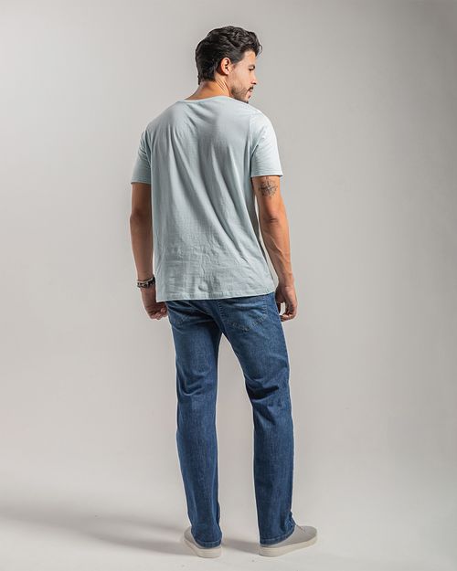 Calça Jeans Masculina Reta
