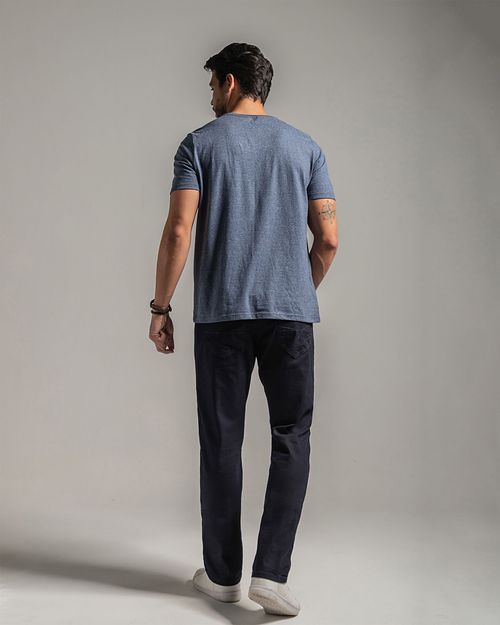Calça Jeans Masculina Reta
