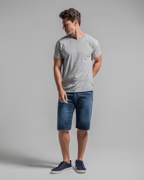Bermuda Jeans Masculia Tradicional